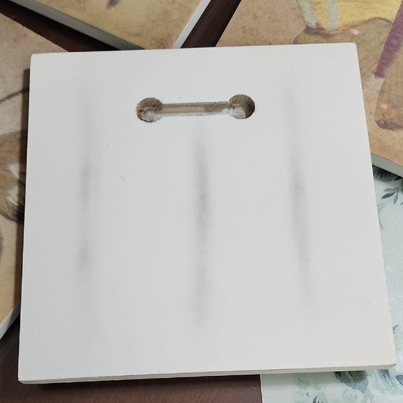 Butterfly Design Coasters Set - Picture 2 of 2